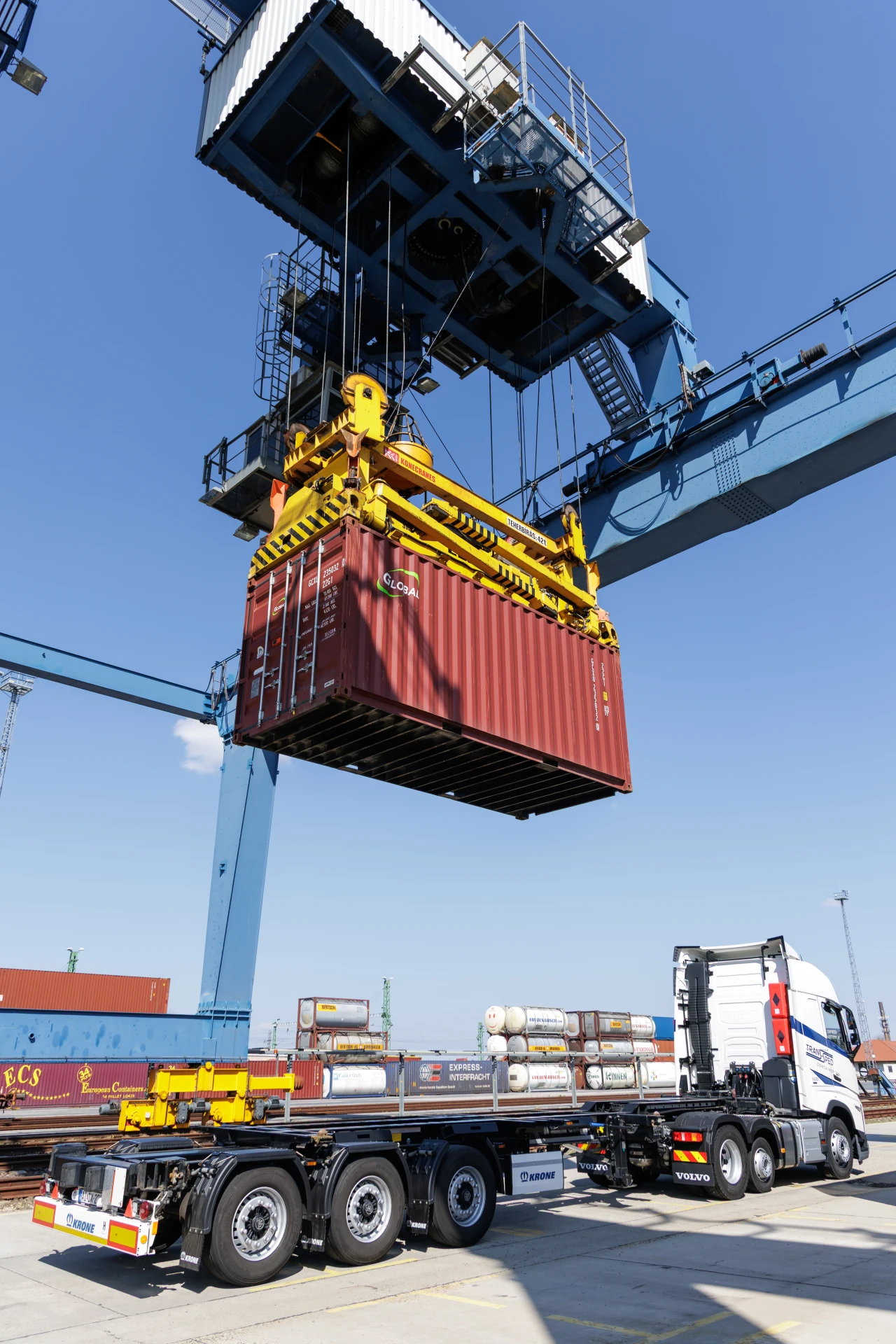 Trans-Sped Container - Fuvarozás